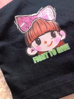 Girls' t-shirts and shorts from 3 to 7 years old