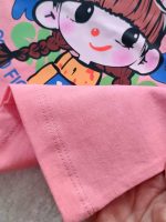 Girls' t-shirts and shorts from 3 to 7 years old