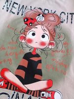 Girls' t-shirts and shorts from 9 to 12 years old
