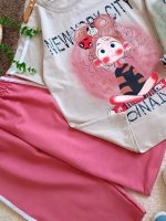 Girls' t-shirts and shorts from 9 to 12 years old
