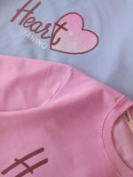 Girls' t-shirts and shorts from size 60 to 70