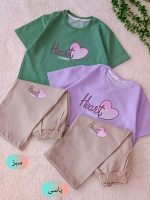 Girls' t-shirts and shorts from size 60 to 70