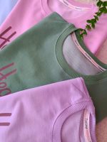 Girls' t-shirts and shorts from size 60 to 70