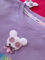 Girls' t-shirts and shorts from sizes 35 to 50