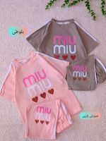 Girls' t-shirts and shorts from sizes 45 to 60