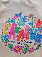 Girls' tops and shorts from 3 years to 7 years