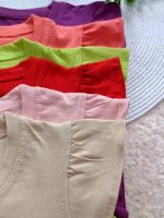 Girls' tops and shorts from 3 years to 7 years