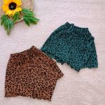 Girls' tops and shorts from sizes 40 to 55