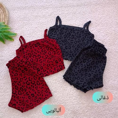 Girls' tops and shorts from sizes 40 to 55