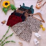 Girls' tops and shorts from sizes 40 to 55