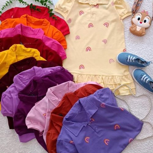 Girls' tunic shirts from size 45 to 55