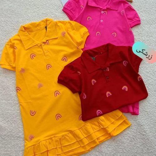 Girls' tunic shirts from size 45 to 55