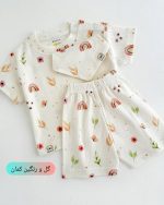 T-shirts and shorts for girls and boys from 6 months to 36 months
