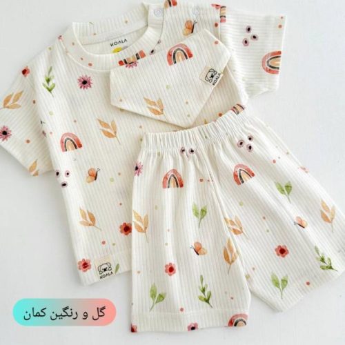 T-shirts and shorts for girls and boys from 6 months to 36 months