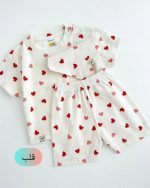 T-shirts and shorts for girls and boys from 6 months to 36 months