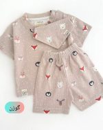T-shirts and shorts for girls and boys from 6 months to 36 months