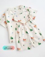 T-shirts and shorts for girls and boys from 6 months to 36 months