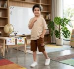 T-shirts and shorts for girls and boys from ages 2 to 10 years old.