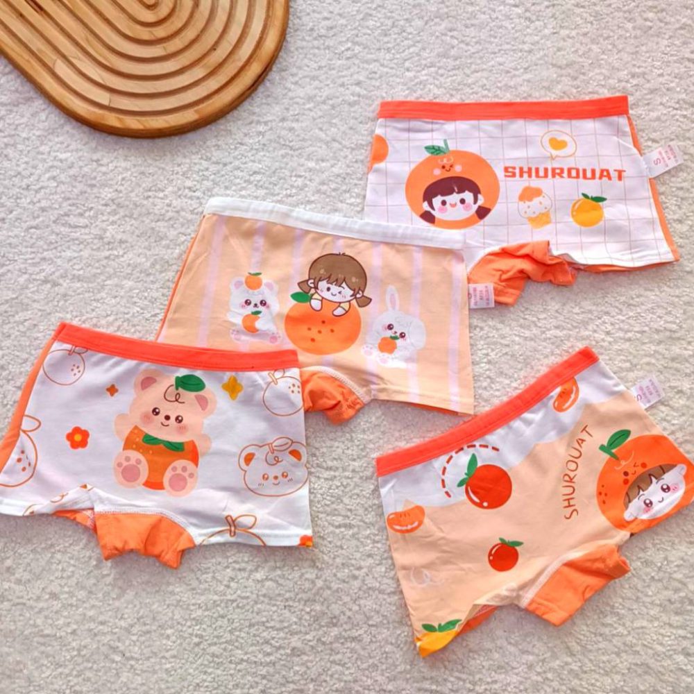 Girls' panties, ages 2 to 8