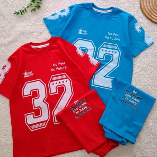 Boys' T-shirt and shorts, sizes 55 to 65