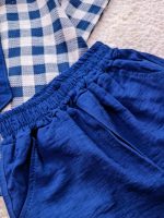 Boys' shirt and shorts set, sizes 35 to 45