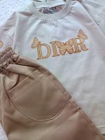 Girls' T-shirt and shorts, ages 2 to 10