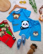 Girls' T-shirt and shorts, sizes 35 to 45