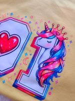 Girls' T-shirt and shorts, sizes 50 to 65