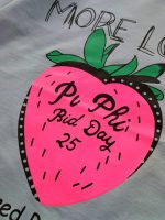 Girls' T-shirt and shorts, sizes 55 to 65