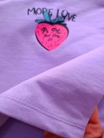 Girls' T-shirt and shorts, sizes 55 to 65