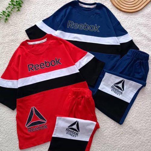 Girls' and boys' T-shirt and shorts sets, sizes 55 and 60