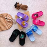 Girls' and boys' slippers, sizes 24 to 29