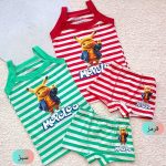 Girls' and boys' tops and shorts, ages 3 to 10
