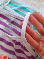 Girls' and boys' tops and shorts, ages 3 to 10