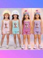 Girls' and boys' tops and shorts, ages 3 to 10