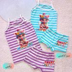 Girls' and boys' tops and shorts, ages 3 to 10