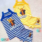 Girls' and boys' tops and shorts, ages 3 to 10