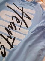 Girls' and women's T-shirts and trousers, sizes 60 to 70