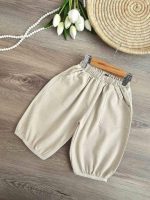 Girls' blouse and shorts set (ages 3 to 8)