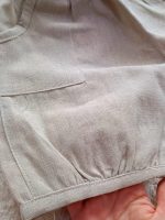 Girls' blouse and shorts set (ages 3 to 8)