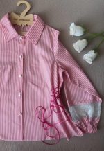 Girls' blouse, sizes 55 to 65