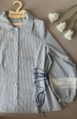 Girls' blouse, sizes 55 to 65