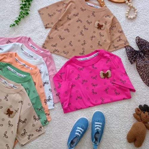 Girls' crop top, sizes 45 to 60
