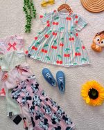 Girls' dress, ages 2 to 8