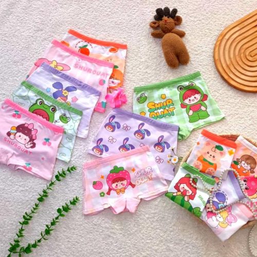 Girls' panties, ages 2 to 8