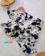 Girls' top and trousers, sizes 45 to 55