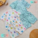 T-shirts and shorts for girls and boys, ages 6 to 48 months