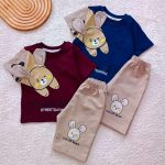 T-shirts and shorts for girls and boys, sizes 35 to 45