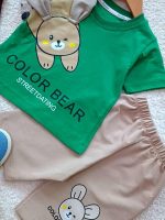 T-shirts and shorts for girls and boys, sizes 35 to 45
