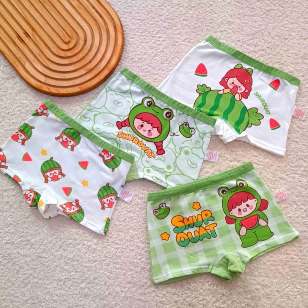 Girls' panties, ages 2 to 8